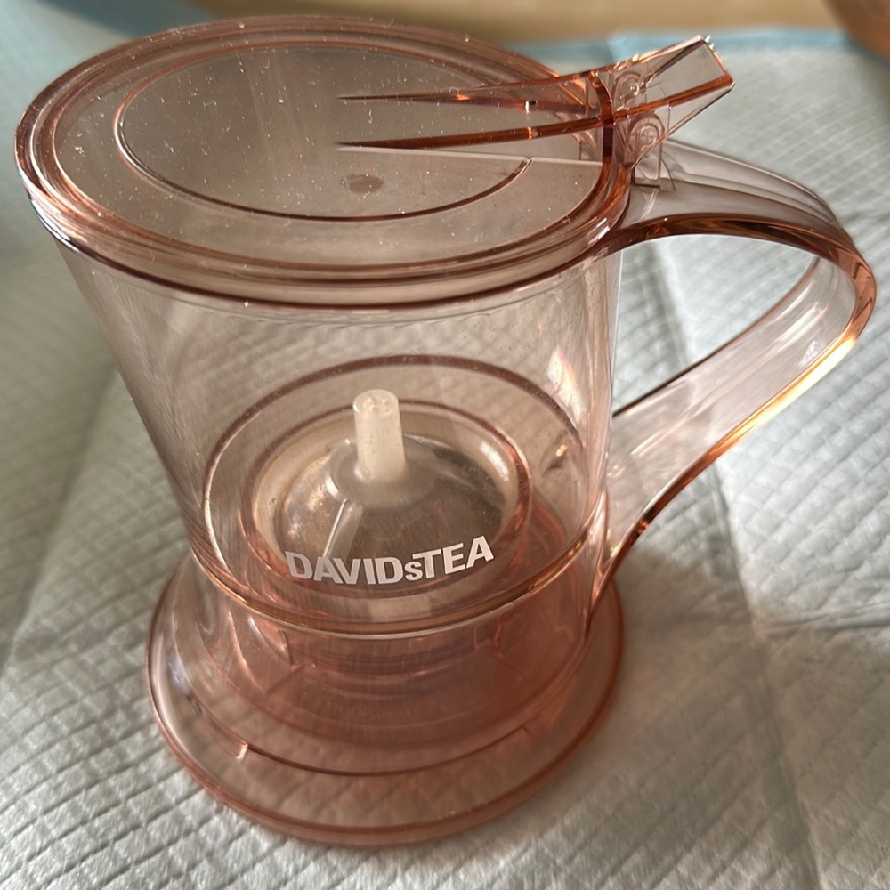 David's Tea Bronze tea steeper 16oz